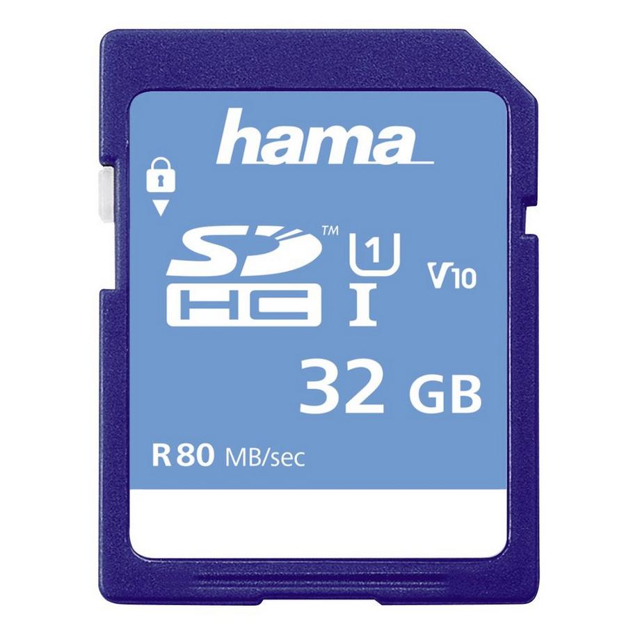 hama  Hama 00181095 Speicherkarte 32 GB SDHC UHS-I Klasse 10 