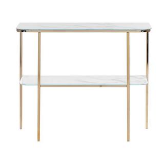 Beliani Console en Verre de sécurité Moderne CALVERT  