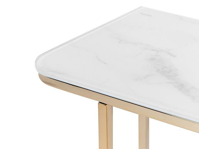 Beliani Console en Verre de sécurité Moderne CALVERT  