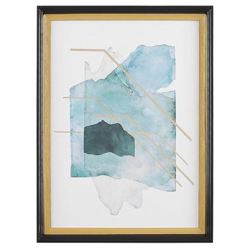 Imprimé mural encadré en Papier Moderne TOUBA