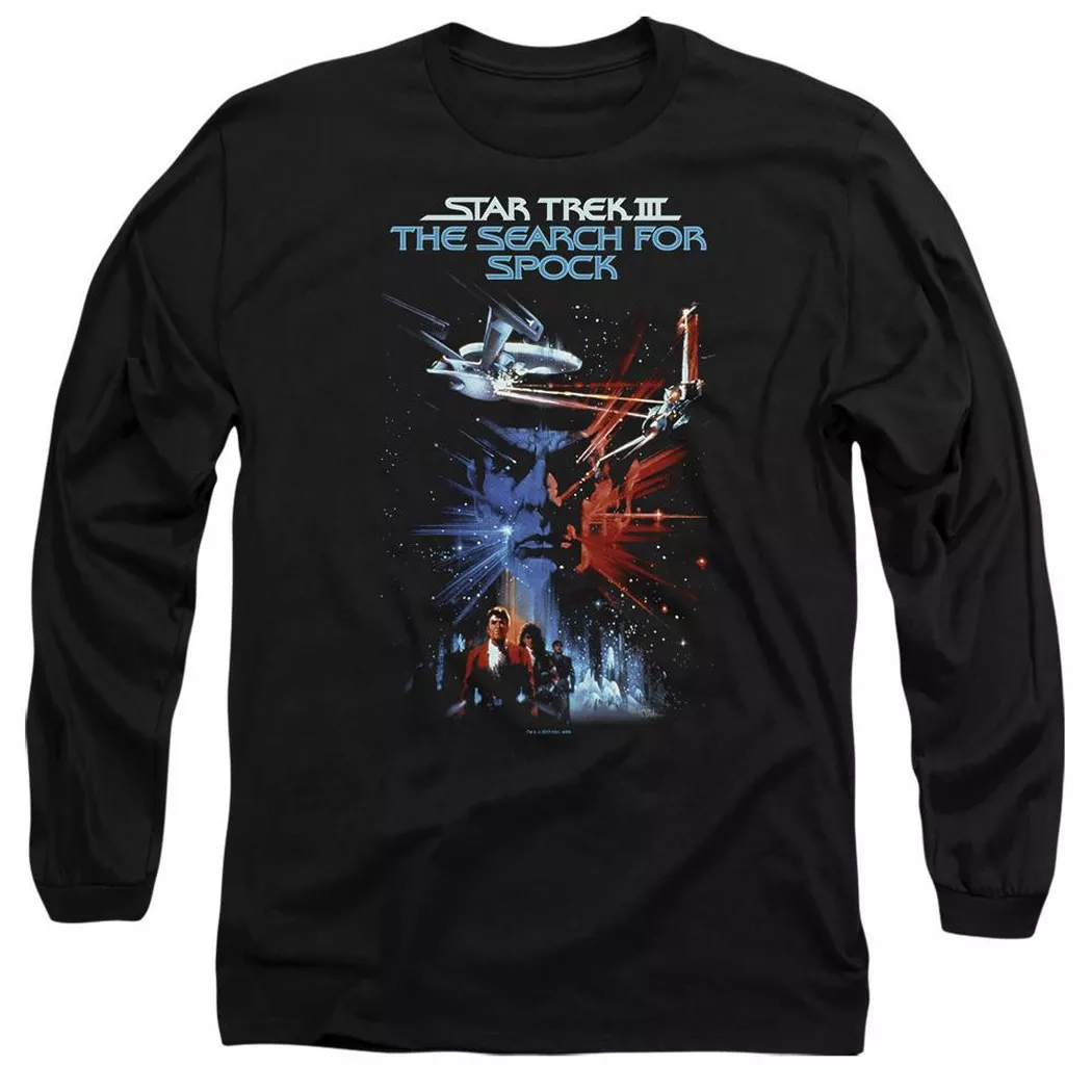 Star Trek - Search for Spock TShirt, per donna, Nero, Größe L