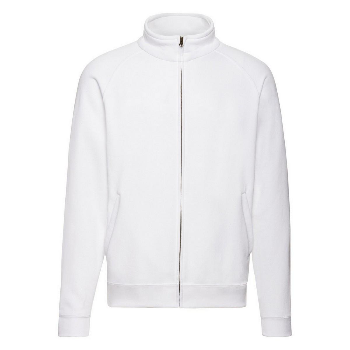 Image of Classic Sweatjacke Unisex Weiss M