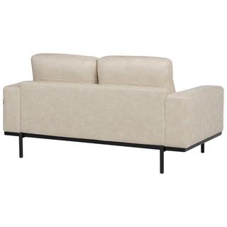 Beliani 2 Sitzer Sofa aus Polyester Modern SOVIK  