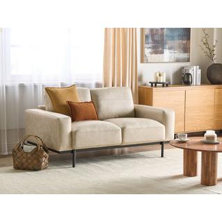 Beliani 2 Sitzer Sofa aus Polyester Modern SOVIK  