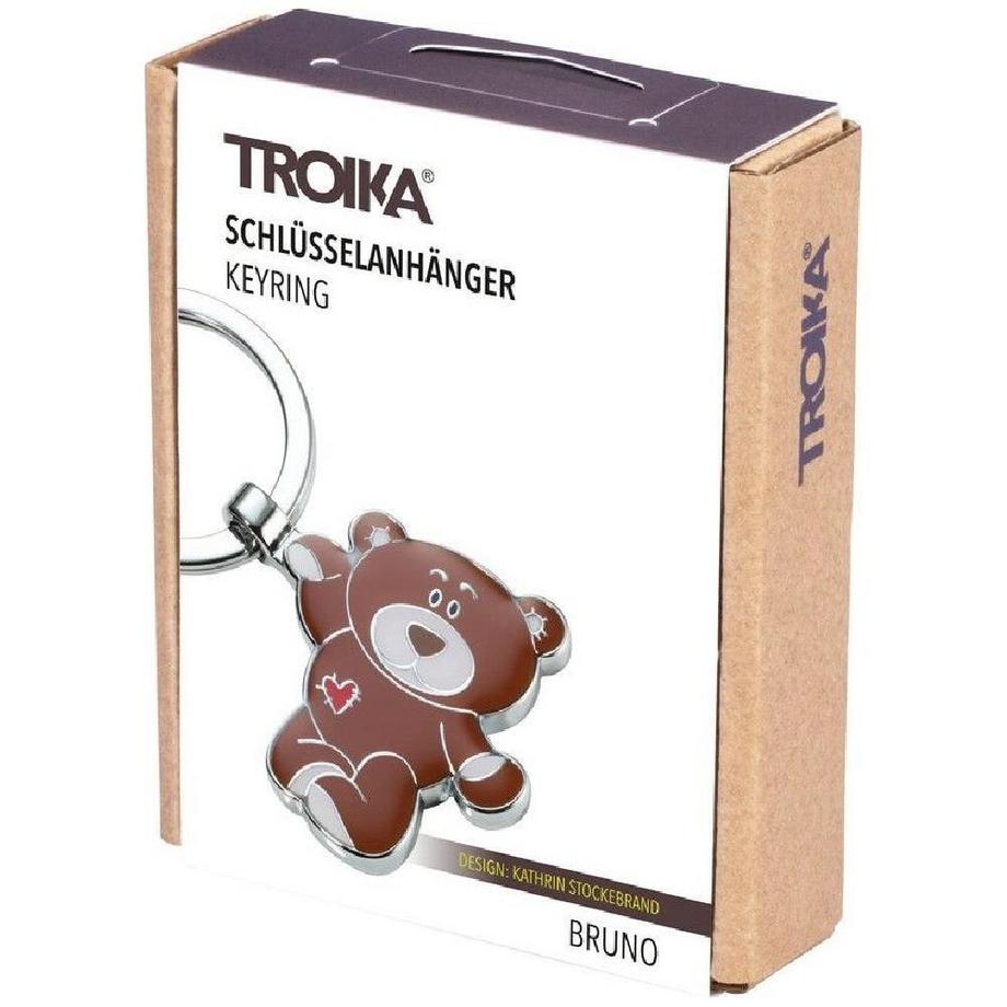 TROIKA Porte-clés Bruno Ours  