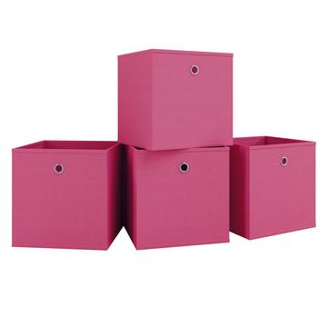 4er Set Faltbox Klappbox Stoff Kiste Faltschachtel Regalbox Aufbewahrung Boxas