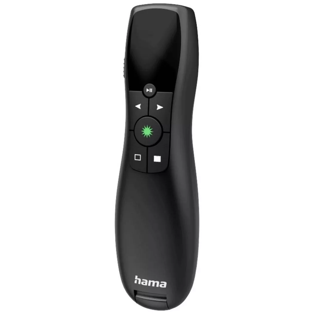 Hama 00139918 Laserpointer 550 nm 20 m Schwarz