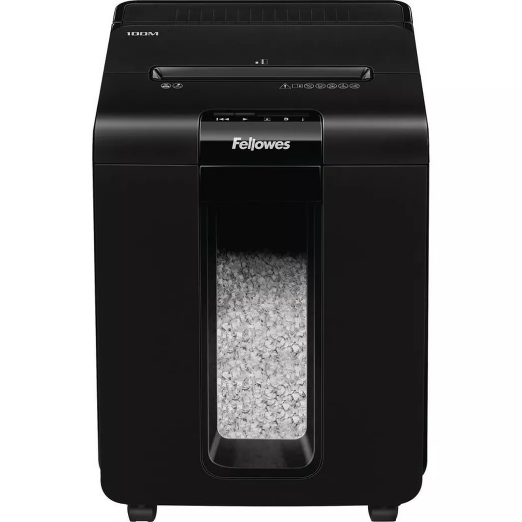Fellowes – Aktenvernichter AutoMax 100M 4614801 P-4, 23lt, Schwarz