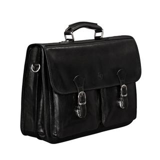 Maxwell Scott  Loreto Large - Business 17’’ Laptop Satchel 