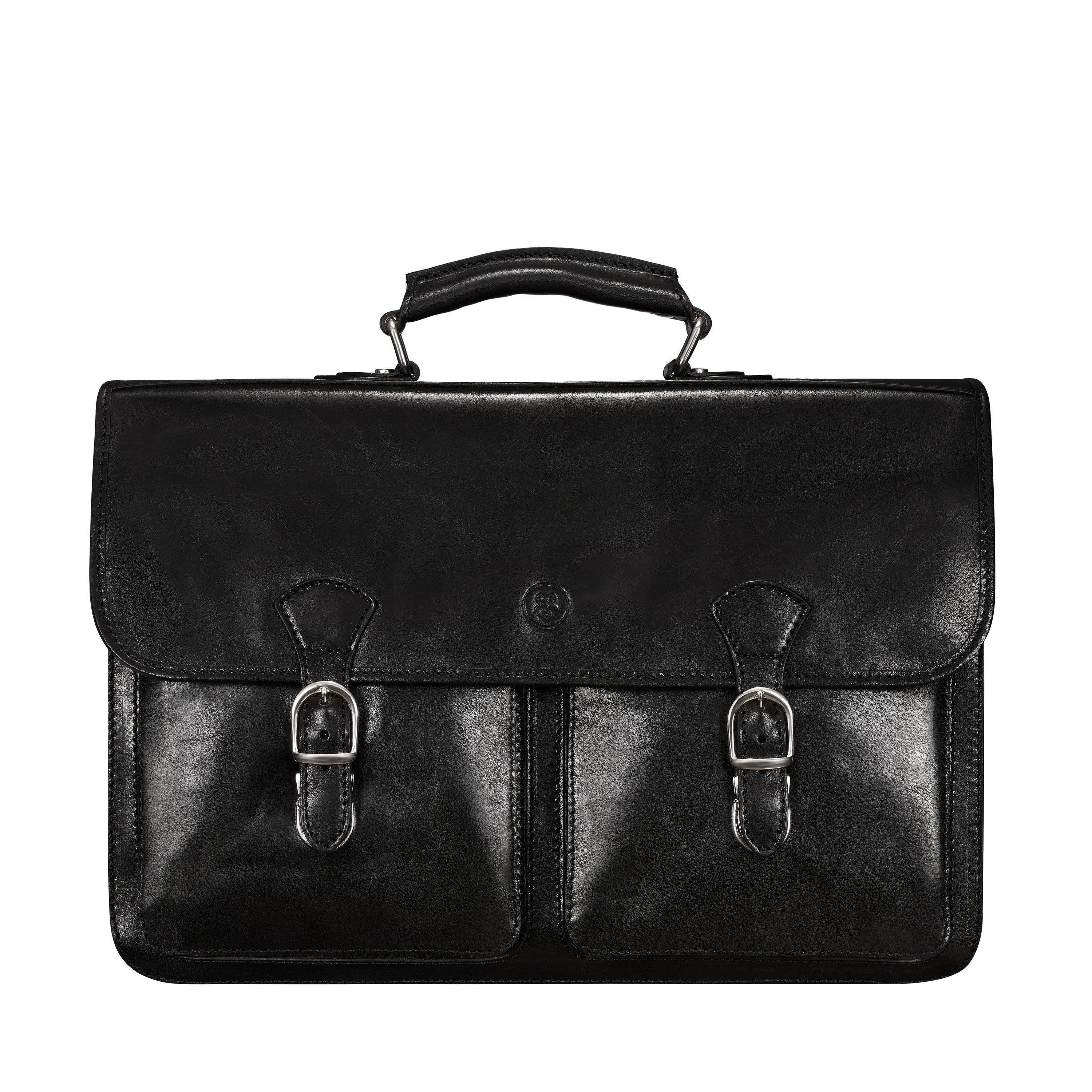 Image of Loreto Large - Business 17’’ Laptop Satchel Unisex Schwarz ONE SIZE