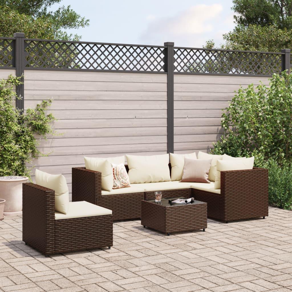 VidaXL Garten lounge set poly-rattan  