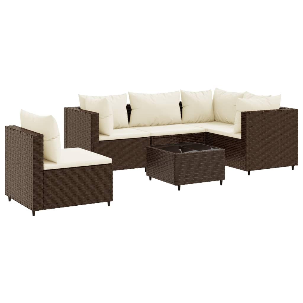 VidaXL Garten lounge set poly-rattan  