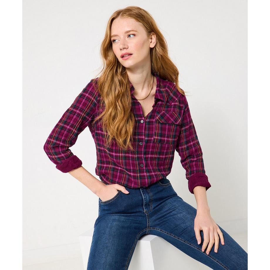 Karohemd im Westernstil