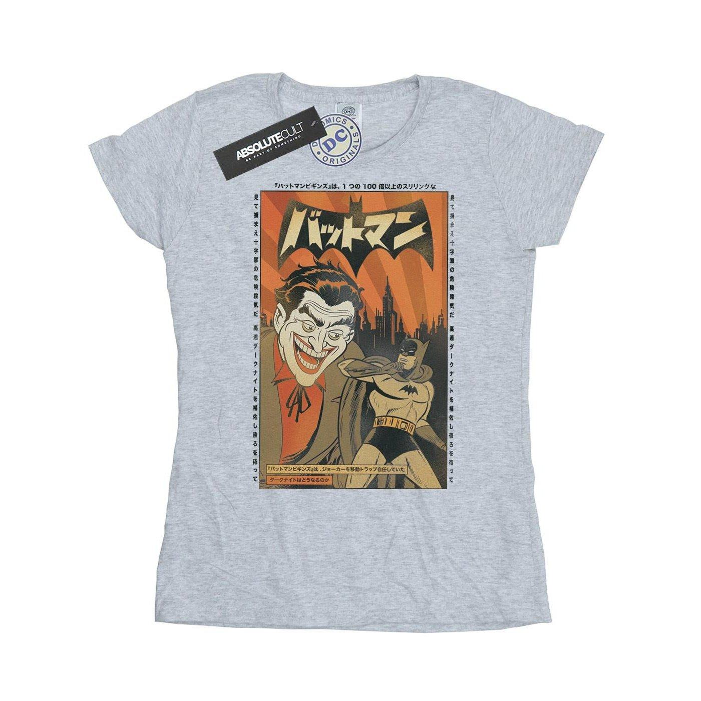 Image of The Joker Cover Tshirt Damen Grau XXL