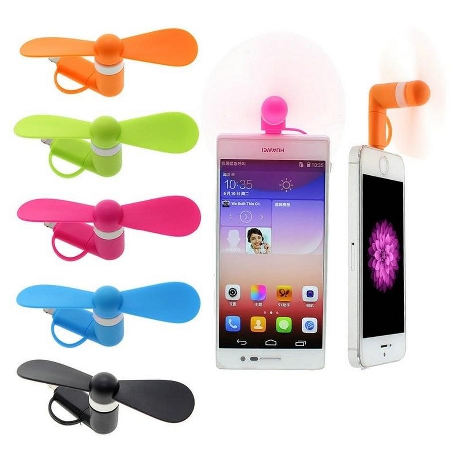 eStore Ventola Micro USB / Lightning - Bianca  