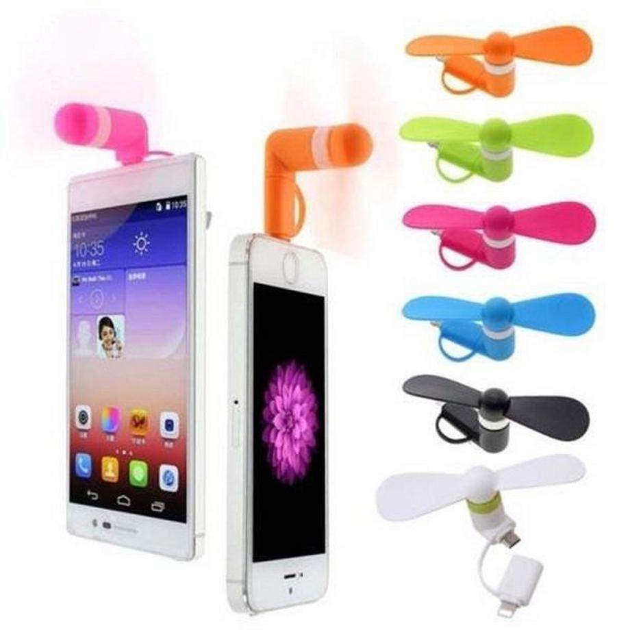 eStore Ventola Micro USB / Lightning - Bianca  