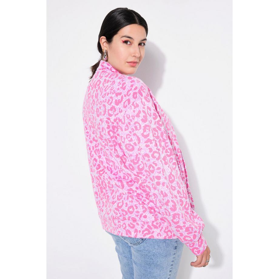 Studio Untold Blouson Oversize Imprimé Léopard Coloré  