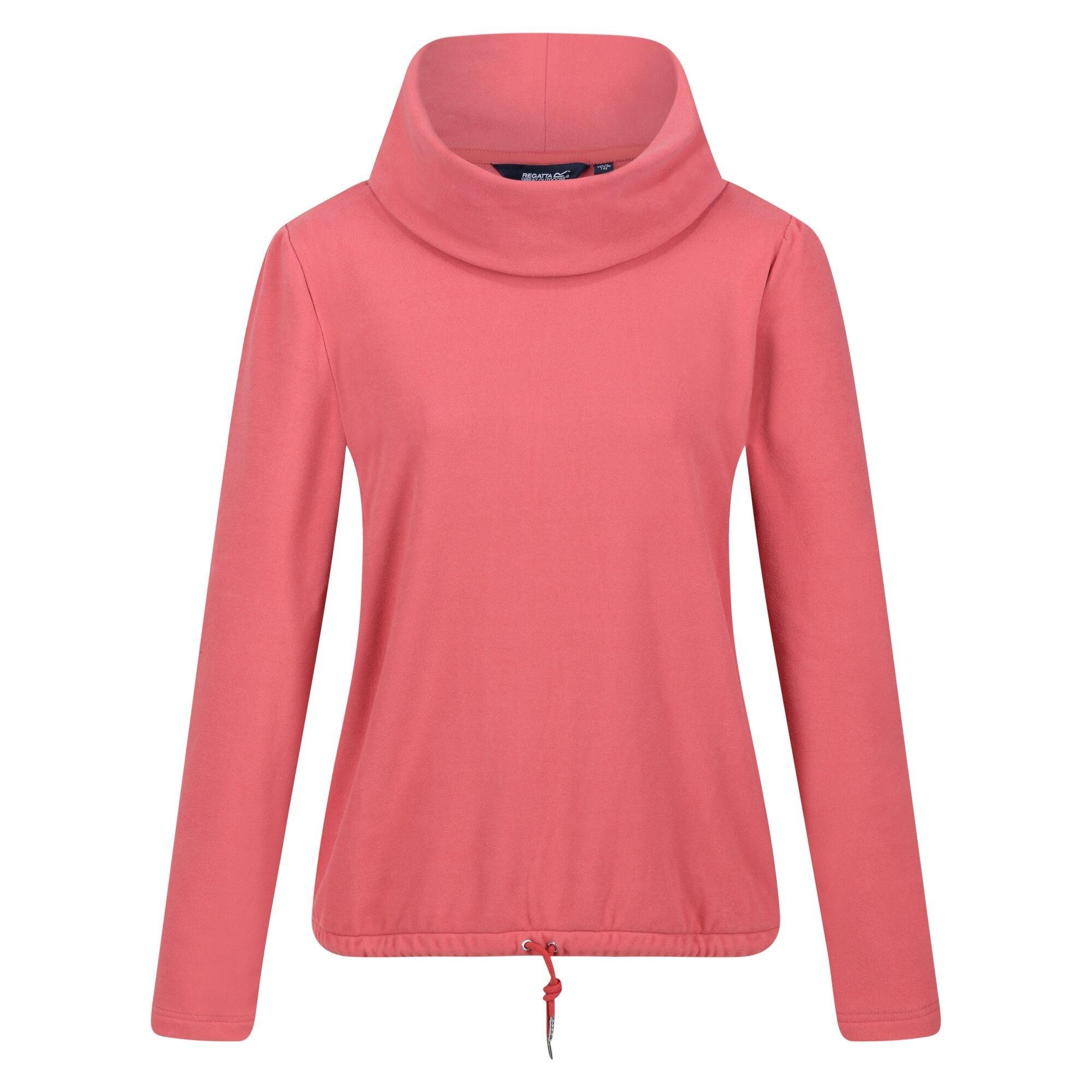 Image of Adarae Sweatshirt Rollkragen Damen Rot Bunt 36