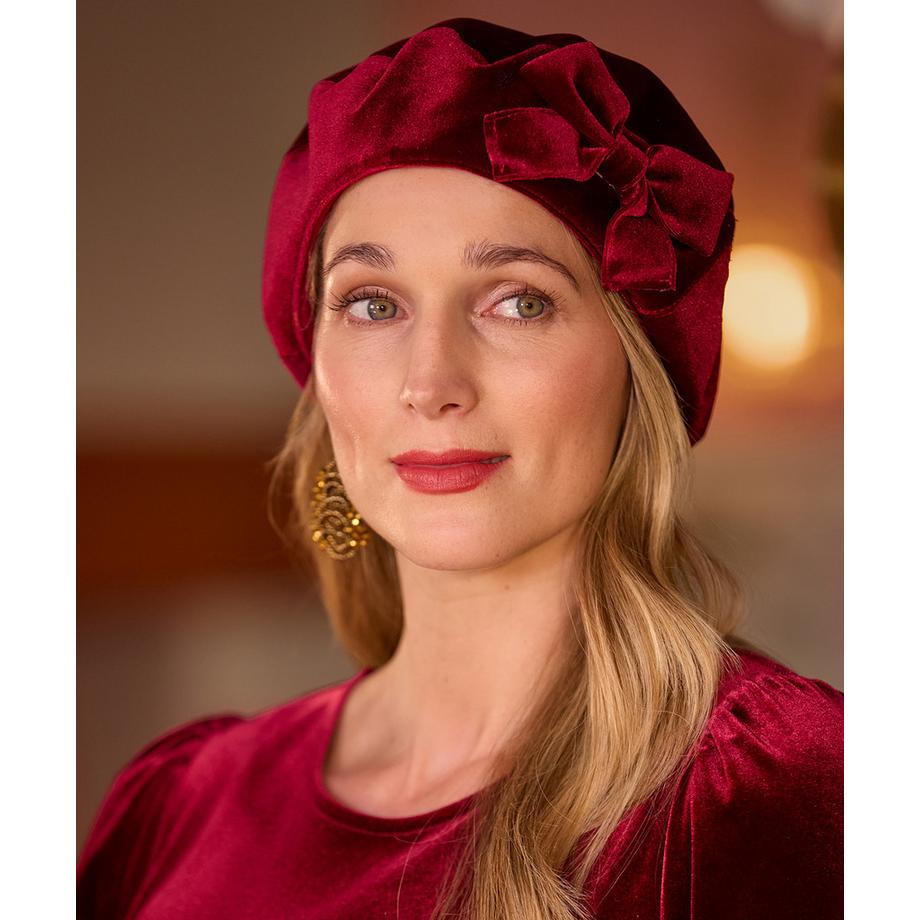 Joe Browns Béret velours avec nœud  