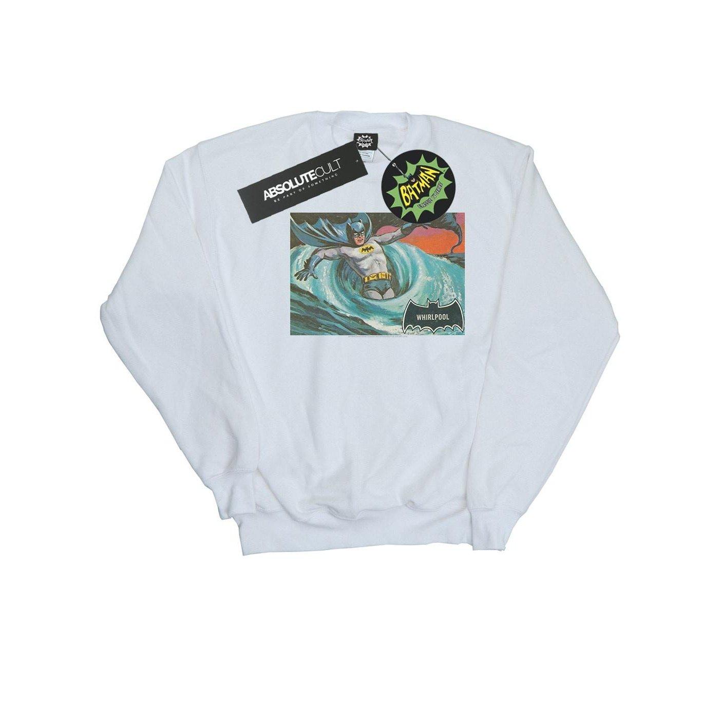 Image of Batman Tv Series Whirlpool Sweatshirt Mädchen Weiss 128