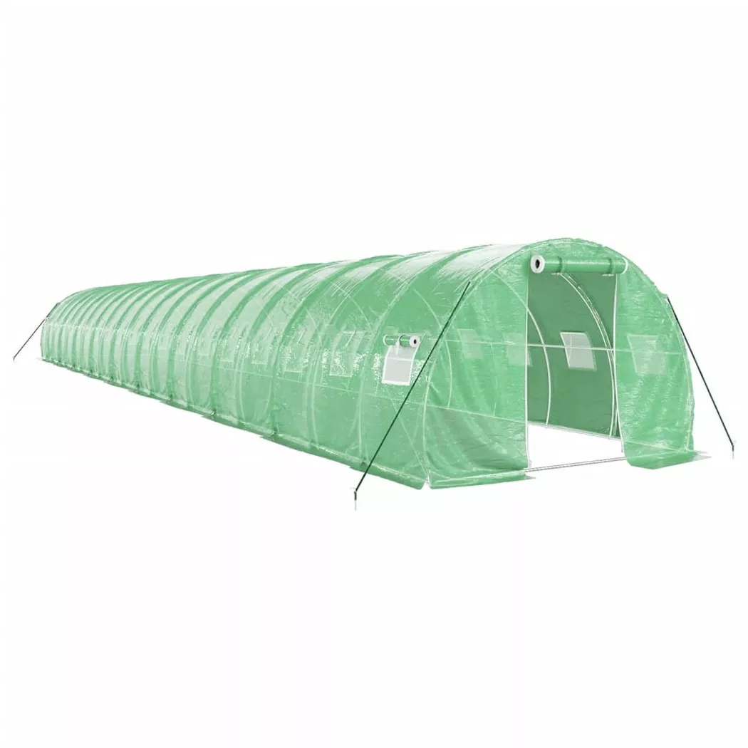 VidaXL - Gewächshaus polyethylen, One Size, Grün