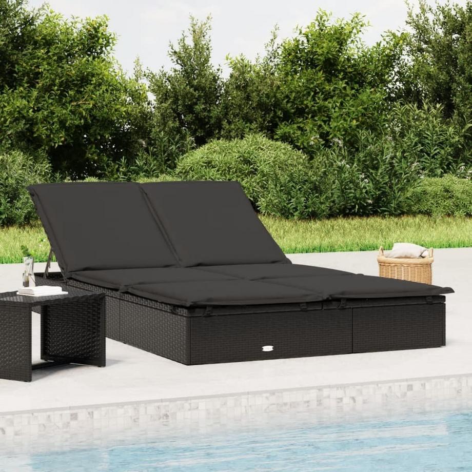 VidaXL Sonnenliege poly-rattan  