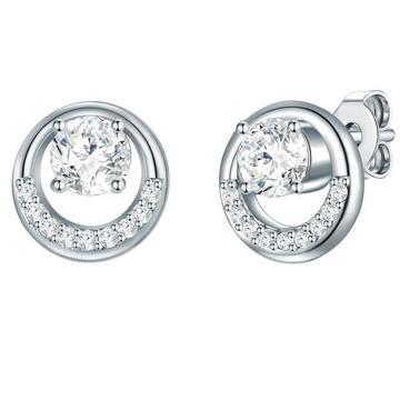 Femme Puces d'oreilles en argent