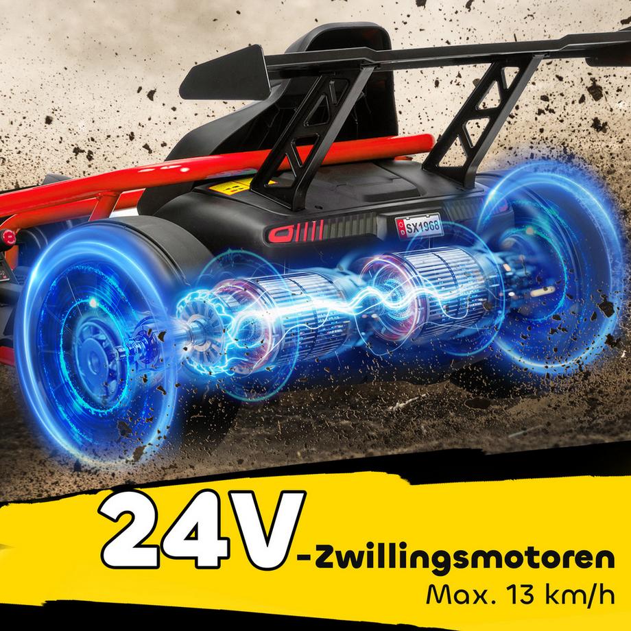 AIYAPLAY  Karting électrique pour enfants 