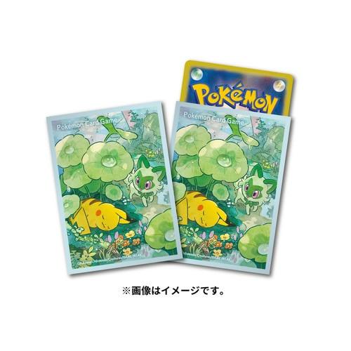 Pokémon  Pokemon Center Original Deck Sleeves Pikachu & Sprigattito 