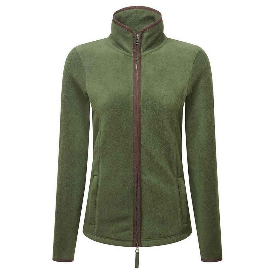 Artisan Fleecejacke KontrastBesatz