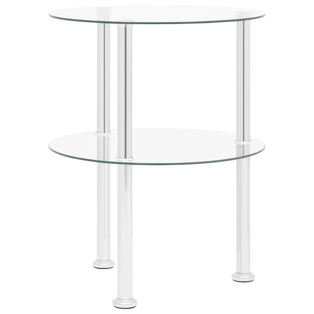 VidaXL Couchtisch glas  