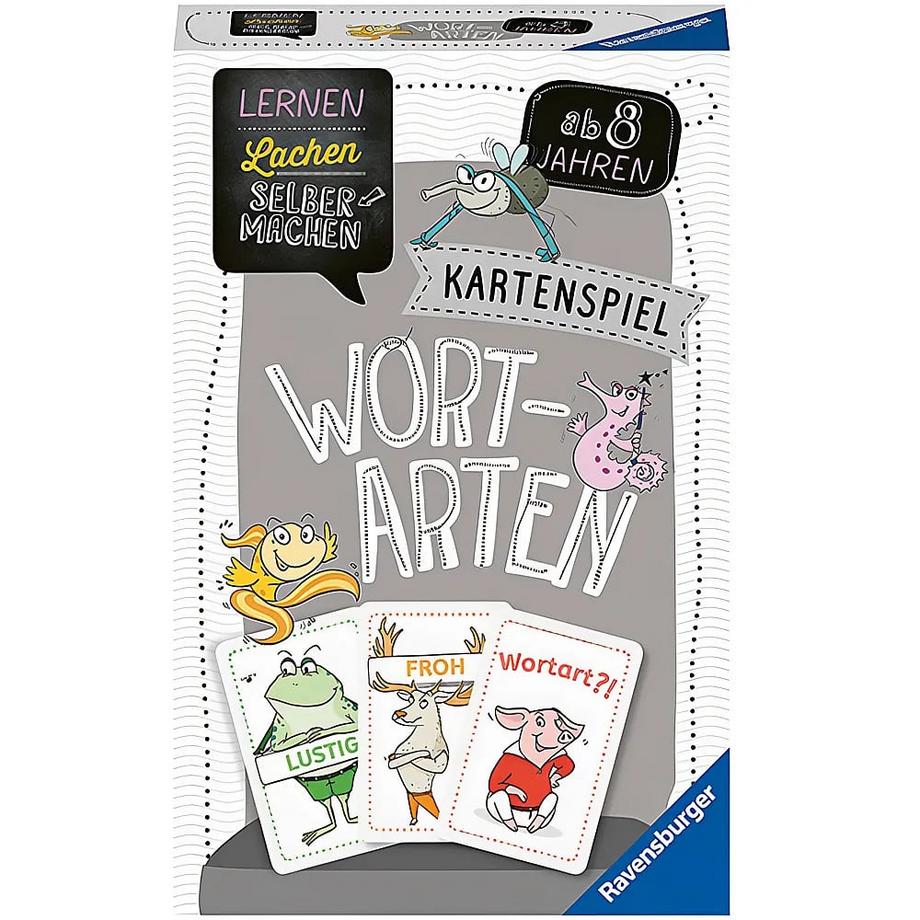 Jeu de cartes Classes de mots