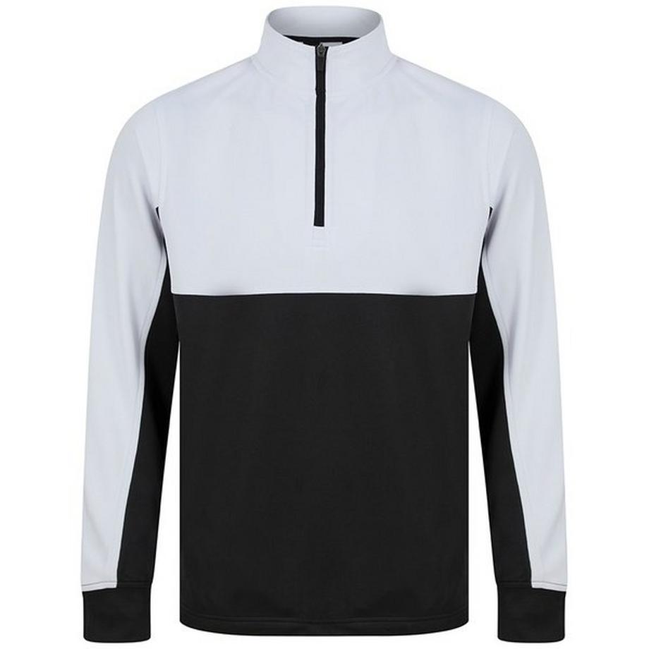 Trainingsjacke mit kurzem Reißverschluss