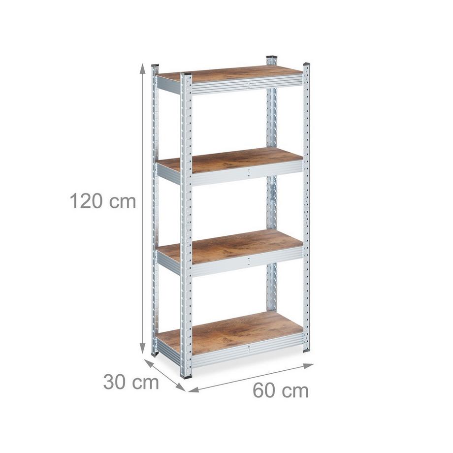Northix Verstellbare Schwerlastregale  