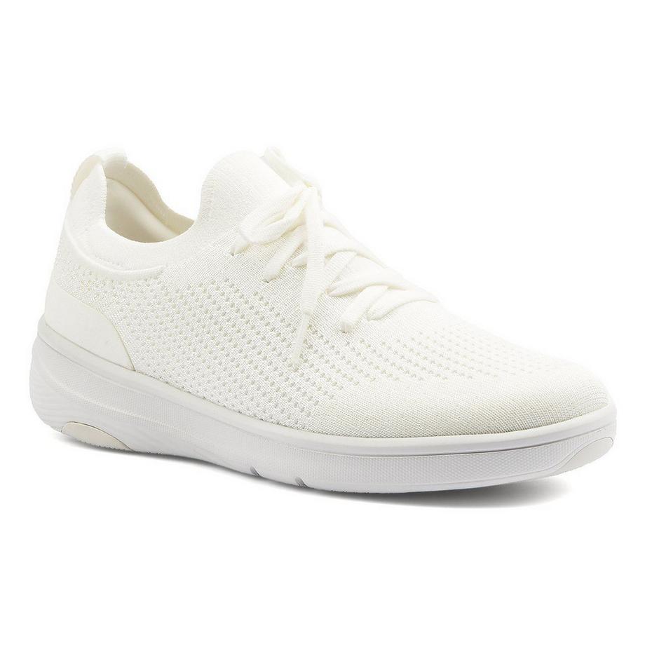SUPER-Q KNIT SLIP-ON LACED SNEAKERS-39