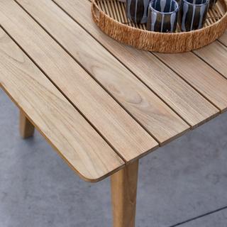 Tikamoon Gartentisch aus Teak massiv 8/10 Pers. Antioni  