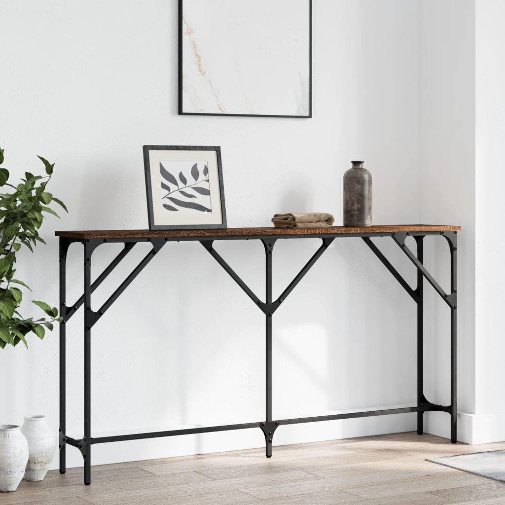 VidaXL Table console bois d'ingénierie  