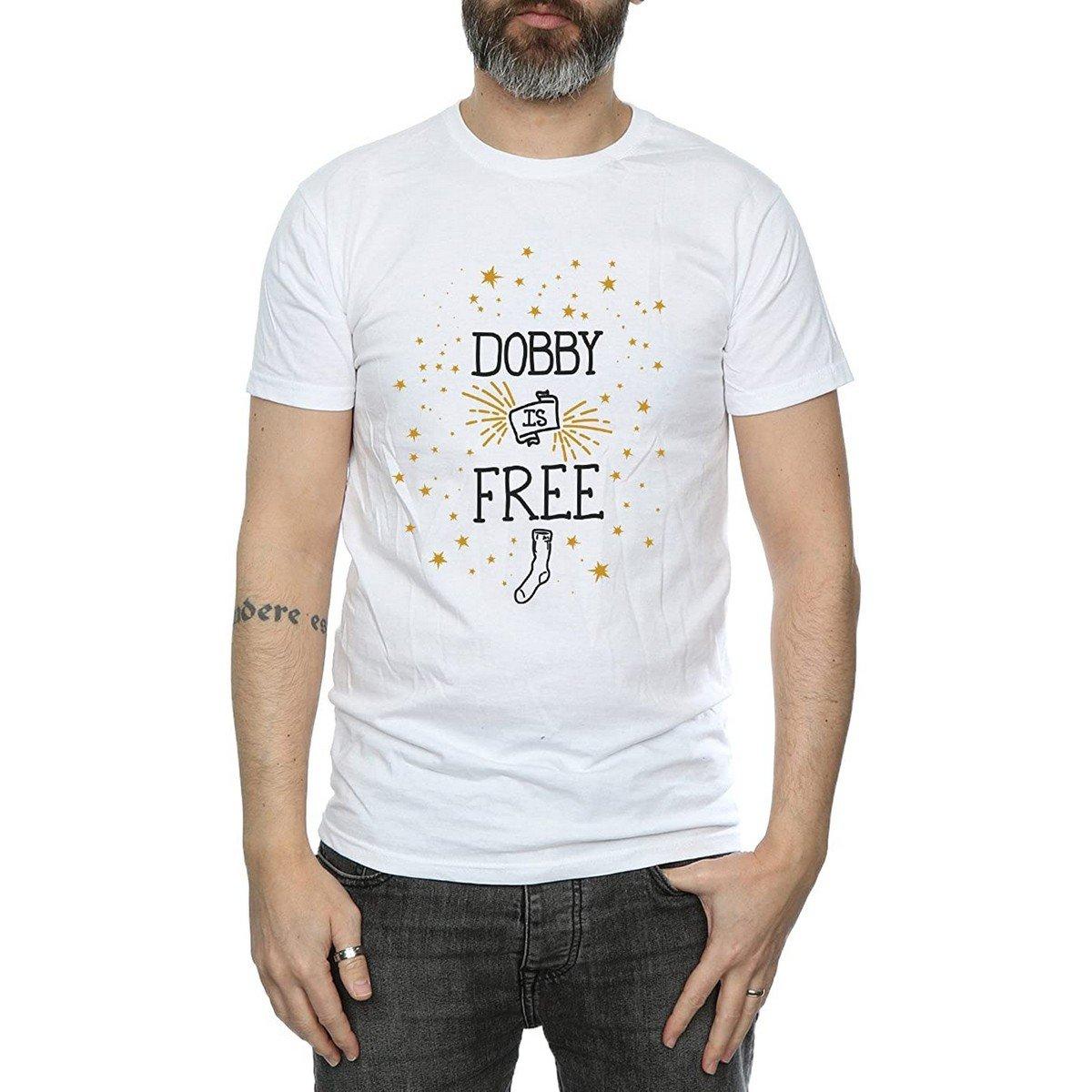 Image of Dobby Is Free Tshirt Herren Weiss 3XL