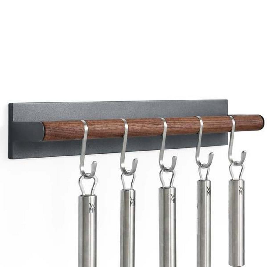 Forster Home Magnetischer Küchenutensilienhalter Walnuss  