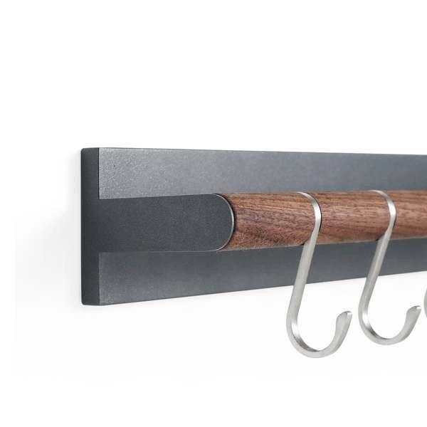 Forster Home Portautensili da cucina magnetico noce  