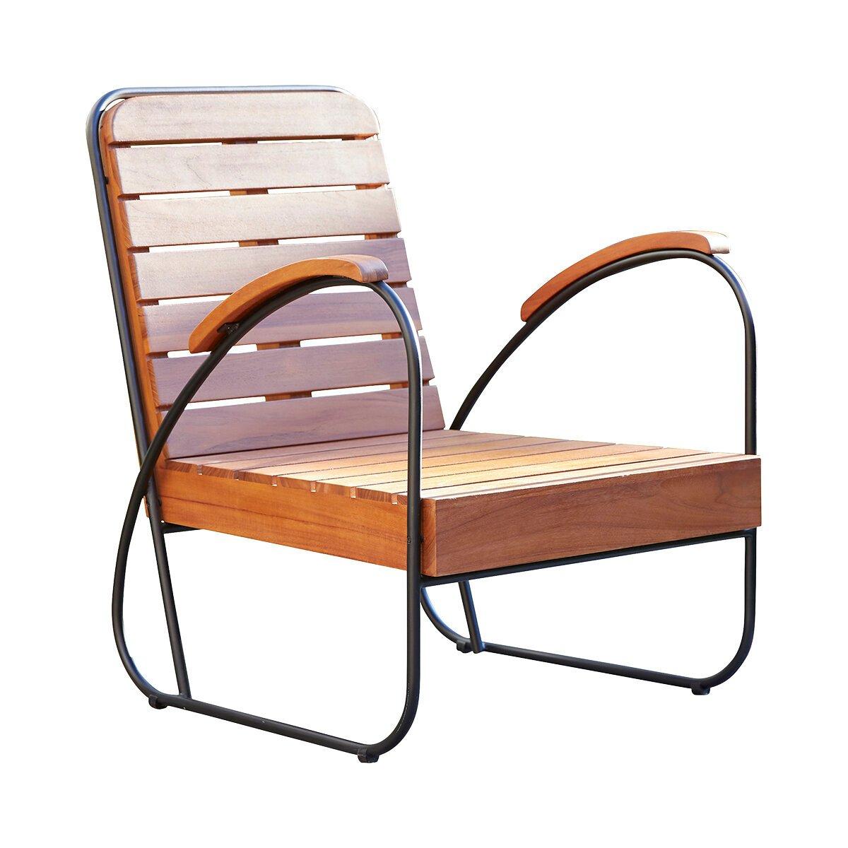 Image of Sessel aus massivem Teakholz Key Wood Sessel aus massivem Teakholz Key Wood