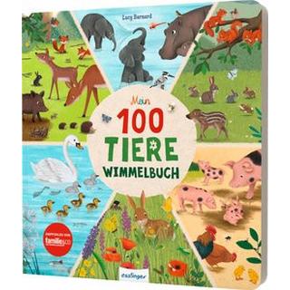 Mein 100 Tiere-Wimmelbuch Schumann, Sibylle; Lotz, Katharina; Barnard, Lucy (Illustrationen) Couverture rigide 