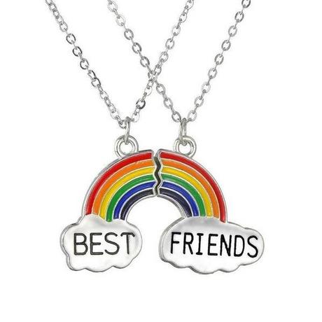 eStore  Collier de l'amitié, Best Friends - Arc-en-ciel 