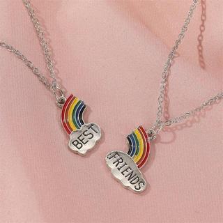eStore  Collier de l'amitié, Best Friends - Arc-en-ciel 