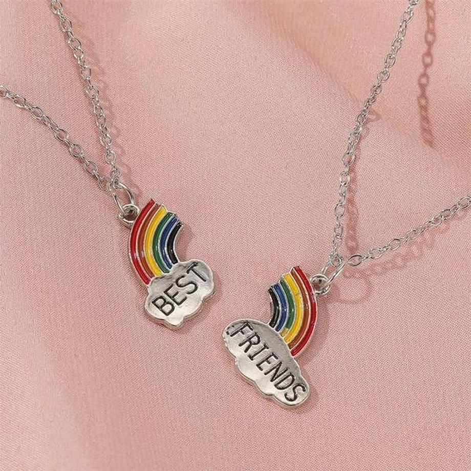 eStore  Freundschaftskette, Best Friends - Regenbogen 