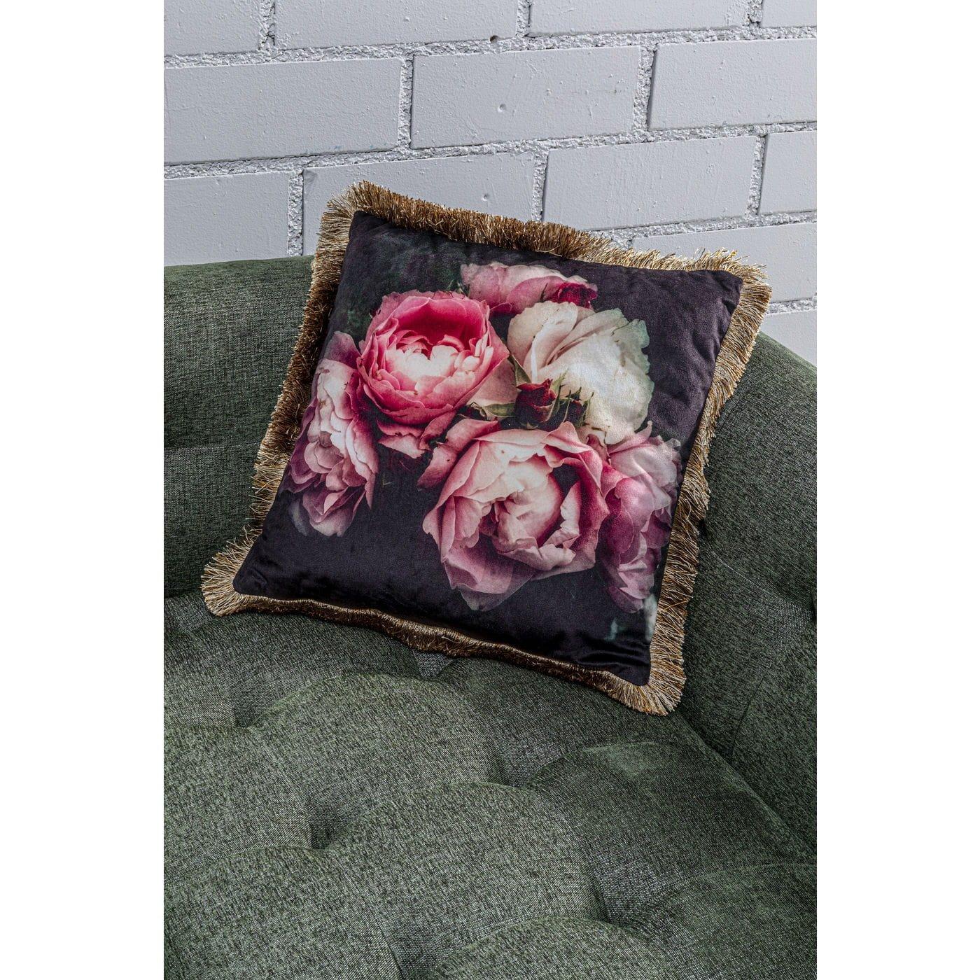 KARE Design Coussin Blush Roses 45x45cm  