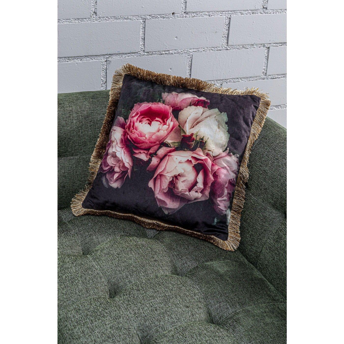 KARE Design Kissen Blush Roses 45x45cm  