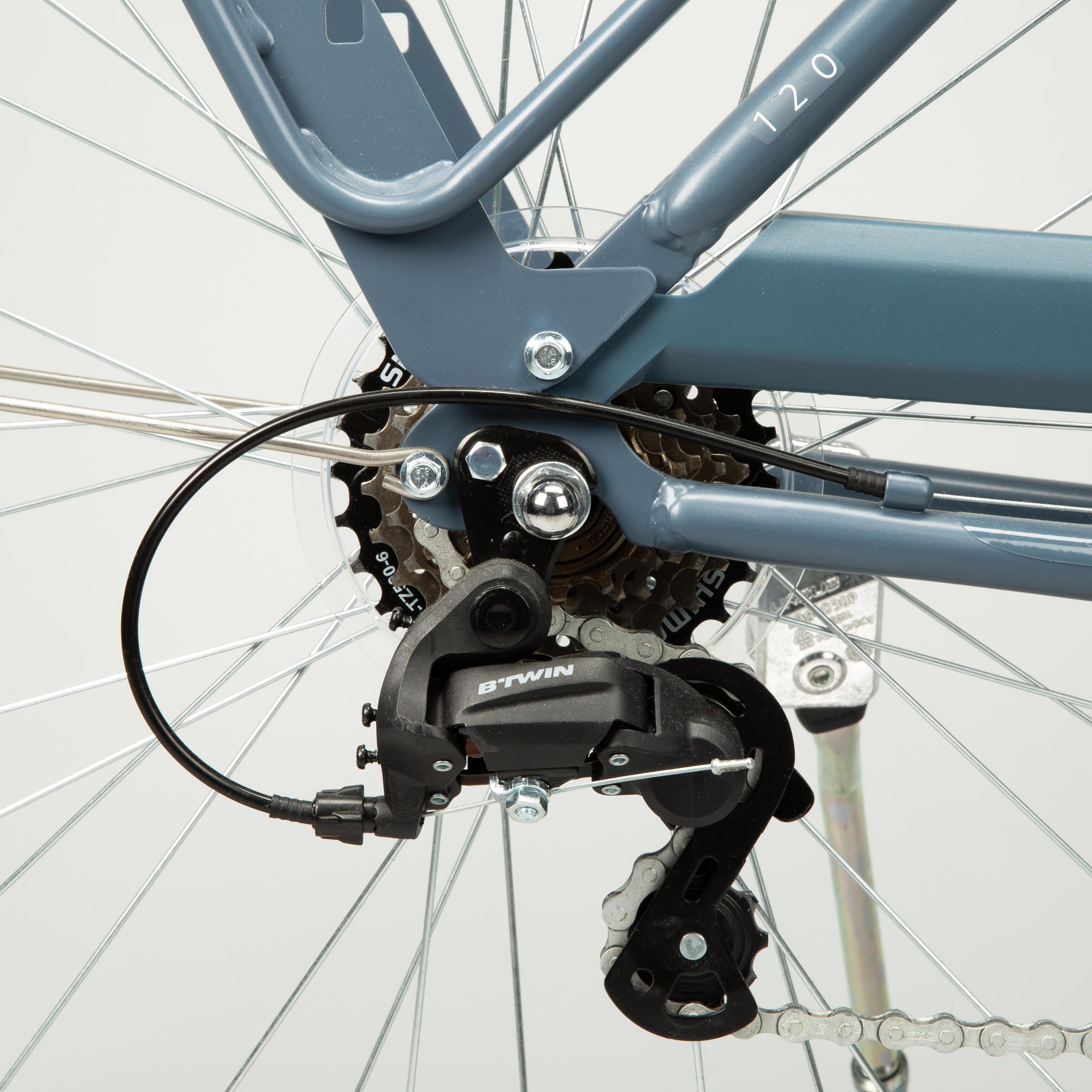 ELOPS  Vélo de ville homme cadre acier 28 pouces 