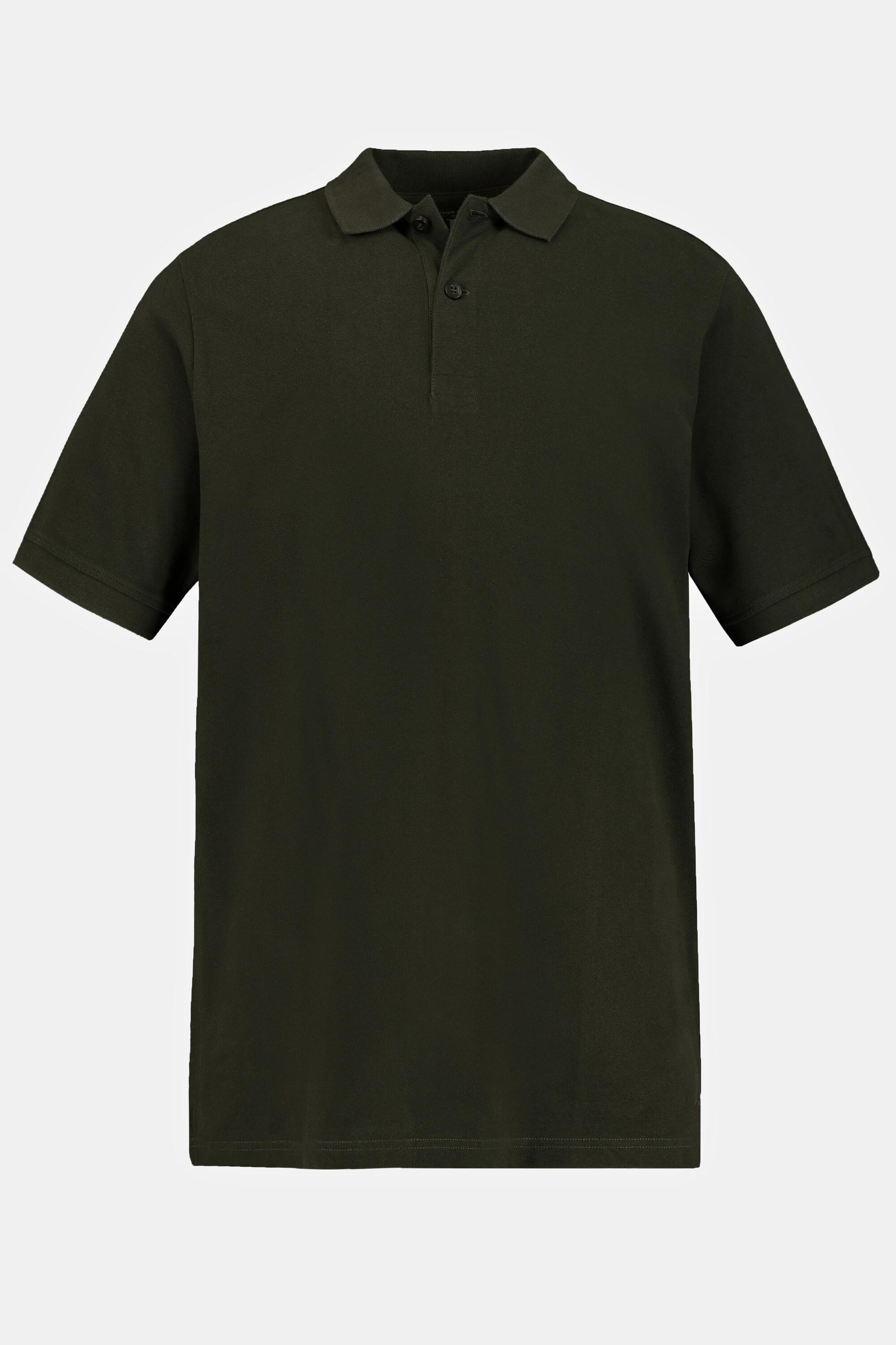 JP1880  Maglia basic in piqué con colletto polo e mezze maniche, fino alla tg. 10XL 