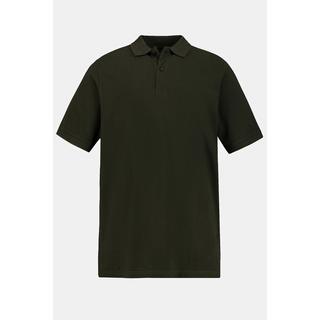 JP1880  Maglia basic in piqué con colletto polo e mezze maniche, fino alla tg. 10XL 